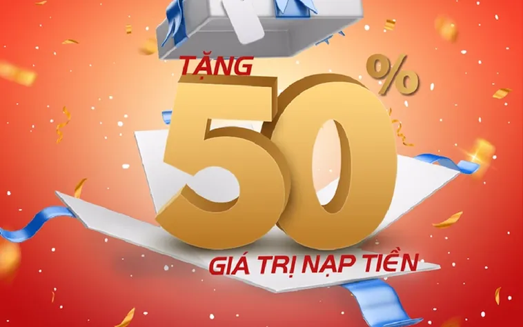 Gây Sốc Với Ưu Đãi Nạp Lần 2 Tặng 50% Giá Trị Tại TWIN68